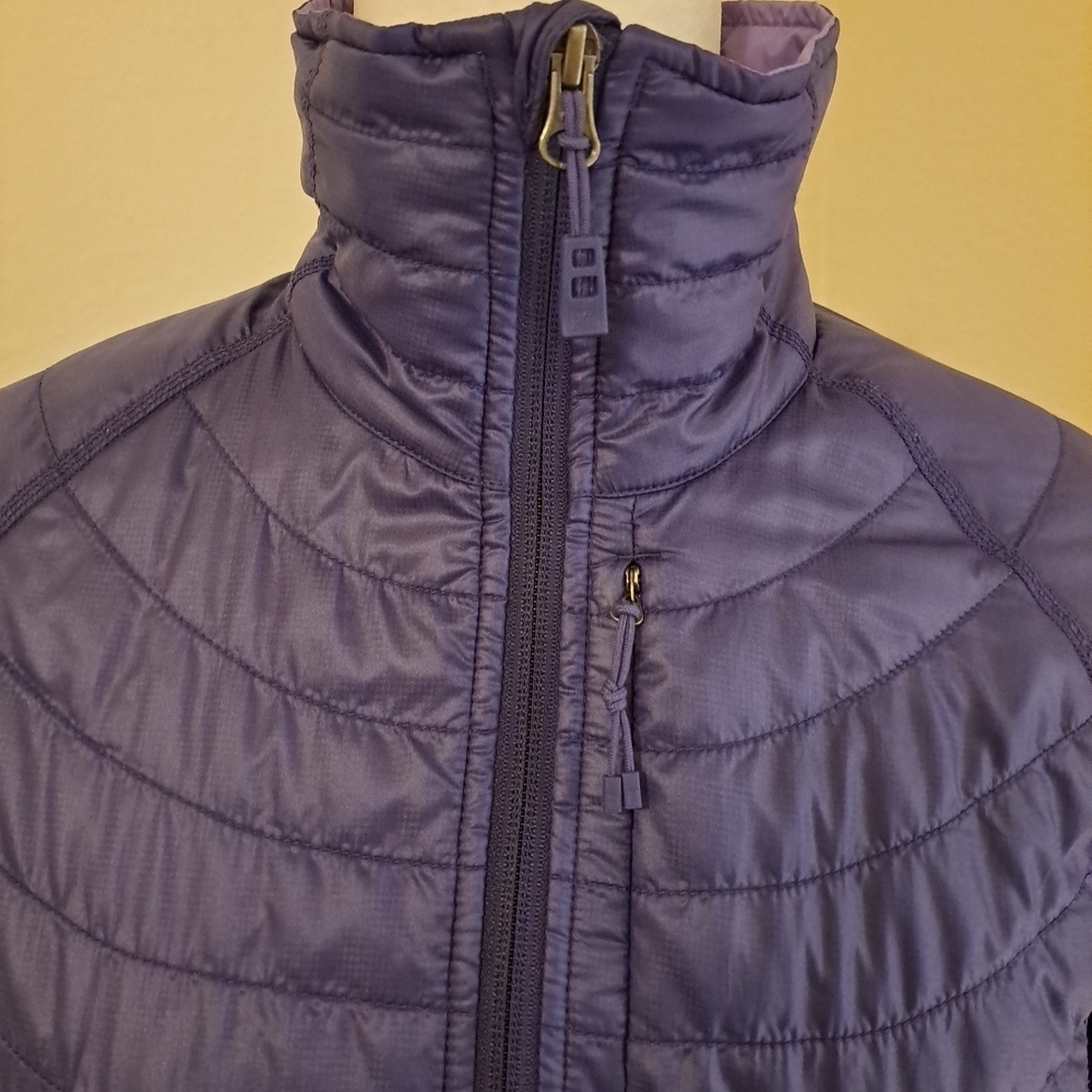 REI Jacket Womens Size XS Purple Puffer Packable Lightweight Full Zip Likenew